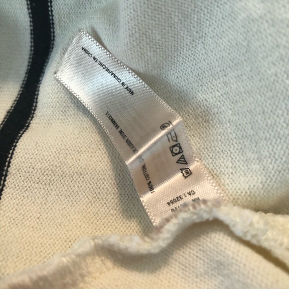 Anthropologie Dress Allihop Belmont Button Striped Sailor Dress Sz M EUC - Picture 9 of 9